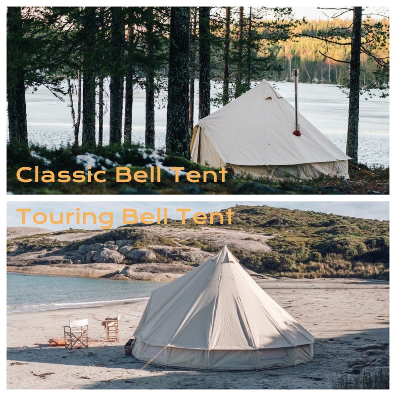 Classic Bell Tent vs. Touring Bell Tent