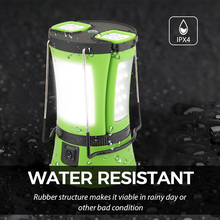 Led Camping Lantern with 2 Detachable Flashlights