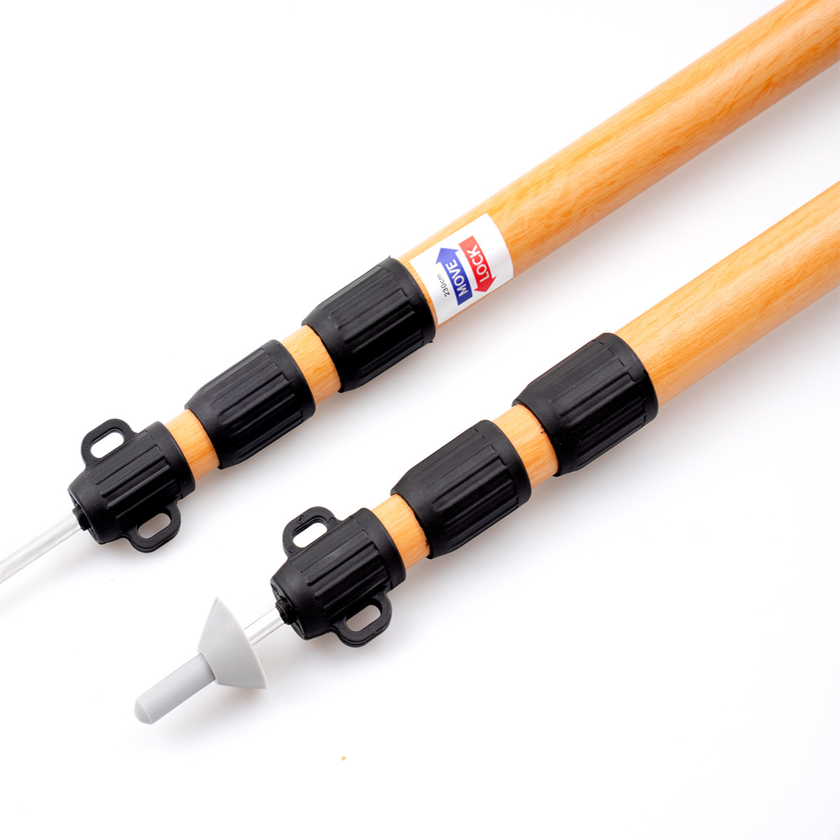 Outdoor Adjustable Durable Aluminum Pole For Camping Tent