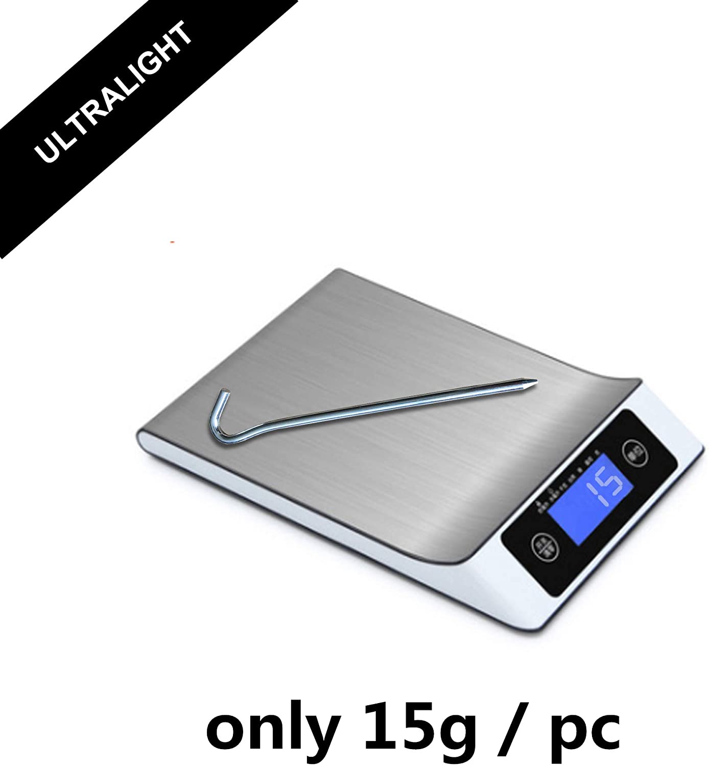 Question Mark Type Shaped Galvanized Steel Aluminum Tent Stake - Camping  Accessory Steel Wire Garden Peg