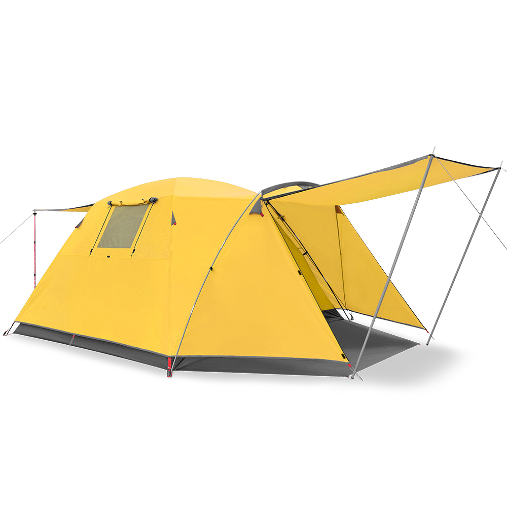 Double Layer Waterproof Camping Tent with Porch