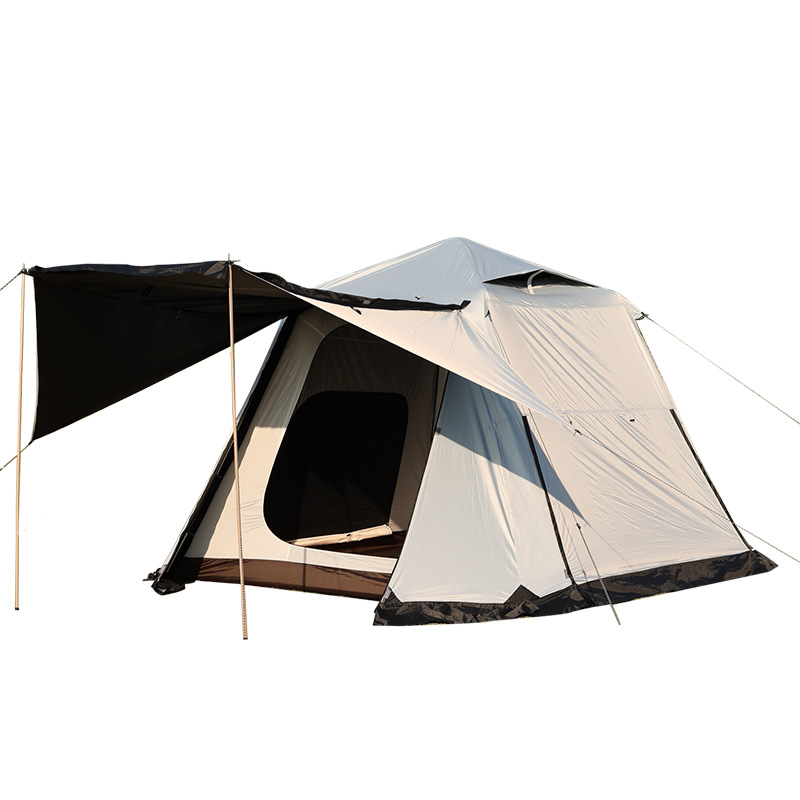 3-4 People Oxford Automatic Camping Tent For Traveling Festivals Beaching