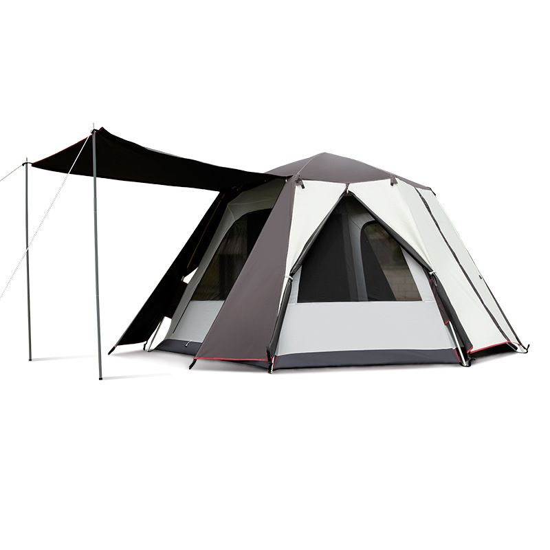 Double Layer Automatic Camping Tent With Mosquito Net