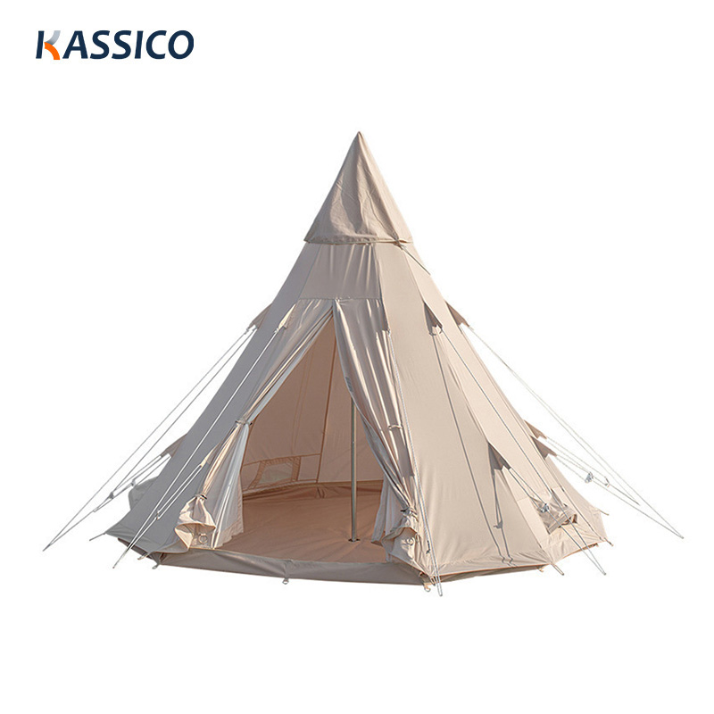 Cotton Canvas Teepee Camping Tent