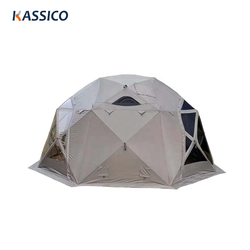 Automatic Pop Up Dome Glamping Tent For Hotel, Resort & Campsite