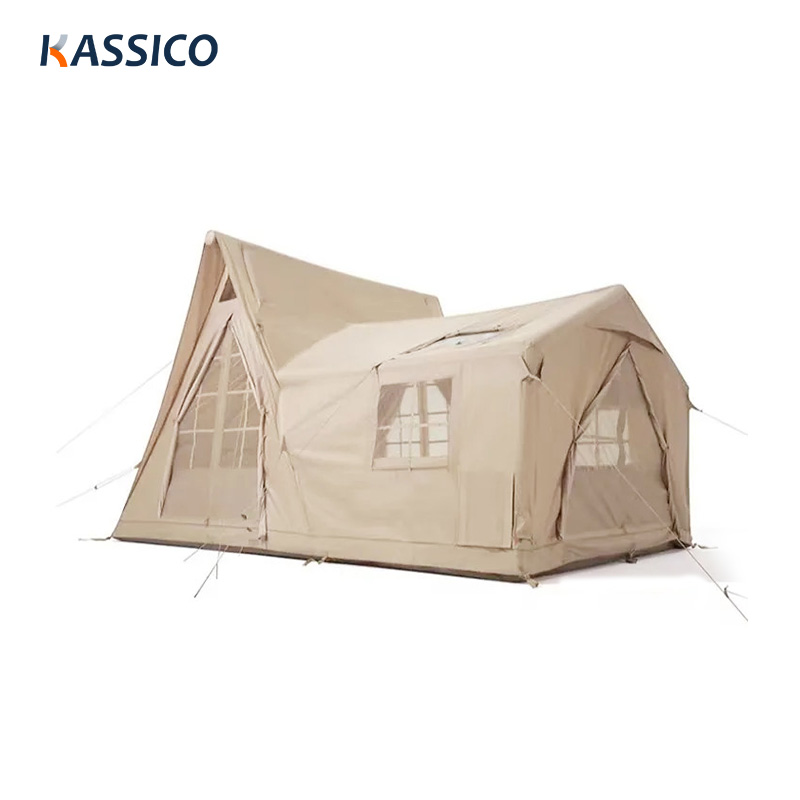 Outdoor Large Air Inflatable House Tent - 4 Season, Easy Setup, Large Space