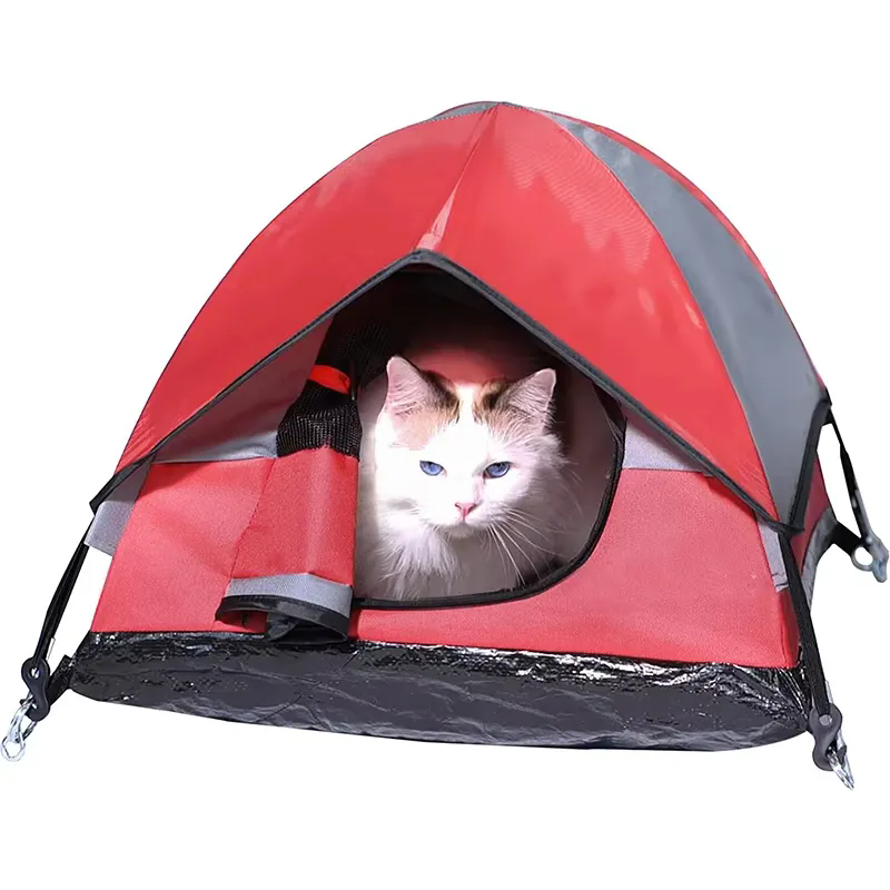 Portable Indoor Outdoor Pet Tent with Soft Mat Bed